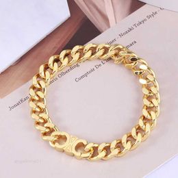 Jewellery Personalised Cuban Chain Texture Thick Fashion Couple Triumphal Arch Bracelet Mixed Batch