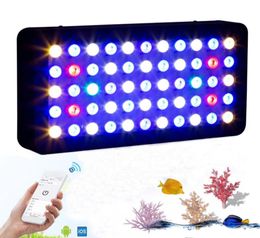 Full Spectrum LED Aquarium Light Bluetooth Control Dimmable Marine Grow Lights for Coral Reef Fish Tank Plant1036285