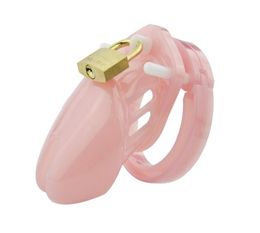 sexy Toys Small/Standard Male Device Cock Cage with 5 Size Rings Brass Lock Locking Number Tags3294104