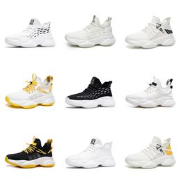 Running shoes GAI Mens breathable yellow white Grey Breathable Lightweight Spring and Summer Sneakers tennis Four