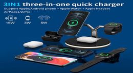 Magnetic Charging Bracket Y Shape Wireless Charger ThreeInOne For Mobile Phone Watch 25w Fast Chargea13559H9809311
