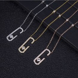 Desginer Messikas Jewellery Alibaba Geometric Trendy Elements Full of Diamond Pendants Choker Necklaces Layered Accessories