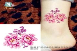 66cm Temporary fake tattoos Waterproof tattoo stickers body art Painting for party decoration etc mixed flower rose peony lotus4071323