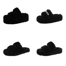 2024 men women designer slippers slides sliders black white pink grey GAI mens womens slipper indoor winter snow outdoor slide8541