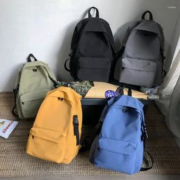 Backpack Fashion 2024 Waterproof Nylon Backpacks Women Big Small School Bag For Teenage Girls Solid Colour Travel Female Mochilas