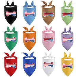 Dog Apparel Pet Neckwear 4th July For Cats Collar Party Julycostume Costume Supply