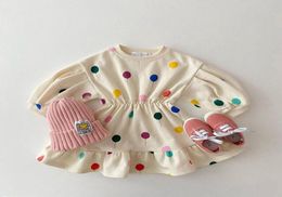 Children Clothes Spring Autumn 2021 Baby Boy Clothing Set Korean Girl Dress Lovely Balloon Print Twins Outfit Sets7421449