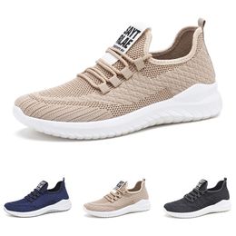 running shoes for men women Solid Colour hots low black white Ghost White breathable mens womens sneaker walking trainers GAI