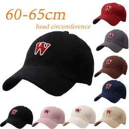 Ball Caps Large Adjustable Letter Baseball Cap Ladies Summer Japanese Outdoor Sun Hat Sunscreen Male