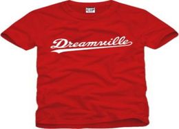 Men Skateboard Clothing Tshirts Fahions JCOLE Style DREAMVILLE Printed Tops Short Sleeved Casual Tees Clothes for Male1562244