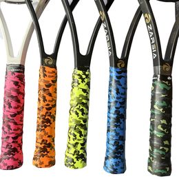 30pcs ZARSIA Printing Tennis Overgrips Tacky Camouflage Badminton Racket Grips Sweatbands Squash Absorbed Wraps Tapes 240223