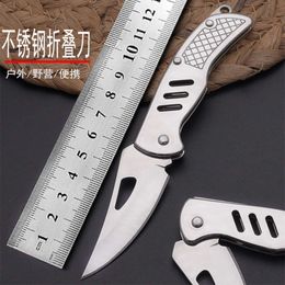 Portable Camping Outdoor Survival Small Multi Functional Self Defence Folding Knife 308689