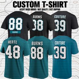 Logan Couture Tomas Hertl Mackenzie Blackwood Erik Karlsson Kevin Labanc USA Hockey Club Fans Branded Short Sleeve T-Shirt Tees