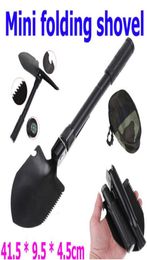 Multifunctional Folding Steel Military Shovel Spade for Garden and Camping with Compass Survival MA73485531