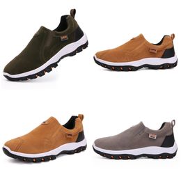 running shoes spring summer red black pink green brown mens low top Beach breathable soft sole shoes flat men blac1 GAI-43