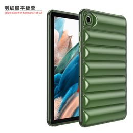 TPU Cases For Samsung Galaxy Tab S9 S8 S7 FE S6 A8 A7 T200 X700 T870 Lite 11" Inch Tablet Case Down Jacket Bumper Cover