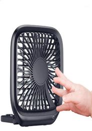 Car Rear Seat Fan Portable Thin And Foldable Small Fan Car With Silent Folding Home Office Cooling11941345