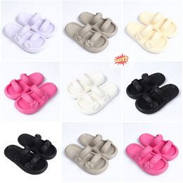 Summer new product slippers designer for women shoes white black pink blue soft comfortable beach slipper sandals fashion-048 womens flat slides GAI outdoor shoes