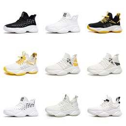 GAI Running shoes Mens breathable black white gray yellow Spring and Summer Breathable Lightweight trainers tennis Two