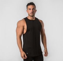 ALPHALETE New Men Tank top Gyms Workout Fitness Bodybuilding Sleeveless Shirt Male Cotton Casual Singlet Vest Undershirt8776536