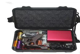 WholeTattoo Kit Professional with Quality Permanent Makeup Machine For Tattoo Equipment Cheap Red Tattoo Machines7543516