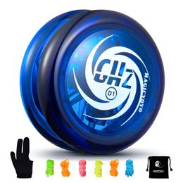 MAGICYOYO D1 GHZ 2A Responsive and Professional YoYo for Beginners Classic Plastic Kids Funny Toys 240304