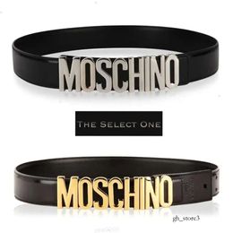 Scarves HQ24 Classic Woman Mens Mosch Width 25cm Ino Belt Moschinos Lady Mirror Quality Luxurys 10a Designer Belts Womens Man Gift Black 518