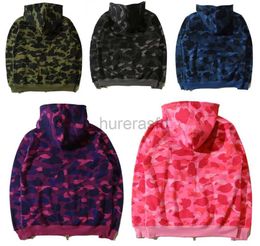 Sweatshirts Zip Designer Hoodie Designers Hoodies Jackets Hoody Sweatshirt Camouflage Hooded Sweater Zipper Casual Long Sleeve 3XL 2436