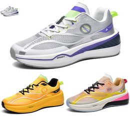 Men Women Classic Running Shoes Soft Comfort Green Yellow Grey Pink Mens Trainers Sport Sneakers GAI size 39-44 color27