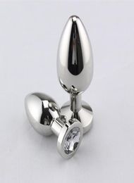 Heavy Stainless Steel Anal Butt Plug Metal Anus Bead Stimulator Massager In Adult Games For Couples Sex Toys For Women Men Gay4214221