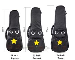 High quality Fashion design owl pattern 21 23 26 inch Super thick with cotton 15mm Waterproof fabric ukulele bag 5137514