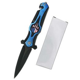 Yangjiang Small Outdoor Camping Self Defence Portable Stainless Steel High Hardness Folding Knife 774105