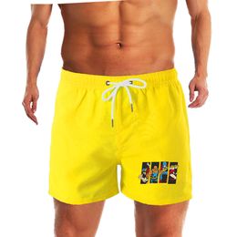 Swim Shorts Mens Summer Fashion Beach Pants Designers Board Short Gym Mesh Sportswear Quick Drying SwimWear Printing Man Clothing Asian Size S-4XL