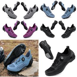 designer Cycling Shoes Men Sports Dirt Road Bike Shoes Flat Speed Cyclxing Sneakers Flaats Mountain Bicycle Footwear SPD Cleats Shoes 36-47 GAI