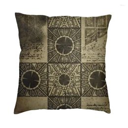 Pillow Horror Movie Pinhead Hellraiser Living Room Decoration Cute Lemarchands Salon Square Pillowcase