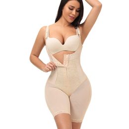 women Waist Tummy Shaper One piece Body Shaping Clothes Postpartum Adjustment Chest Support Hip Lifting and Abdomen Shrinking Bodysuit