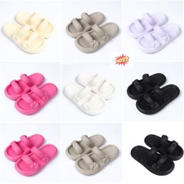 Summer new product slippers designer for women shoes white black pink blue soft comfortable beach slipper sandals fashion-043 womens flat slides GAI outdoor shoes