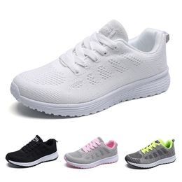 Mesh sports shoes breathable and versatile thick soled casual running shoes 04