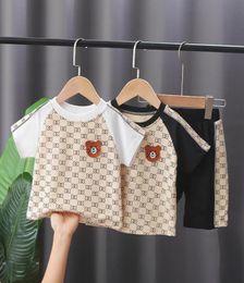 05 Years Boys Summer Clothes Sets Children Fashion Shirts Shorts 2pcs Outfits For Baby Boy Toddler Tracksuits New Fashion5287032