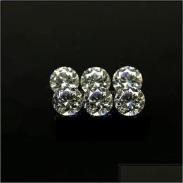 Loose Diamonds Loose Diamonds Jewellery Price Small Size 0.7Mm-1.6Mm 3A Quality Simated Diamond White Round Shape Cubic Zirconia Cz Ston Dhkfc