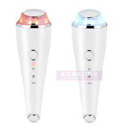 2017 Newest Home Use Wrinkle Removal Warm and Cold LED Vibration Machine Eye Facial Massage Machine DHL 9299329
