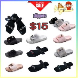 Designer Casual Platform sliders men women rainbow slides sandals pink blue grey memory sandals soft thick cushion cloud indoor GAI