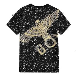 Designers Summer Fashion T Shirt Luxury Classic Gold Stamping Printed Letter BOY LONDON Tshirts Short Fashion Mens Women Casual with Bra 3847