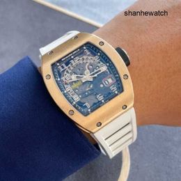 Wristwatch Fancy Watch RM Wrist Watch RM029 Rose Gold Fashion Leisure Business Sports Machinery Wristwatch