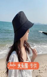 Hats female spring and summer versatile fisherman039s big head girth special XL Korean sunshade72809671229649