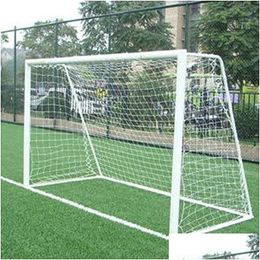 Balls 10 X 65 Ft Fl Size Football Soccer Goal Post Net Sports Match Training Junior Team Official For Mini 230613 Drop Delivery Dho9L