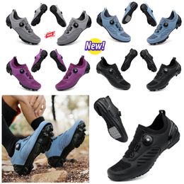 Designer Cycling Shoes Men Sports Dirt Road Bike Shoes Flat Speed ​​Cdaycling Sneakers Flats Mountain Bicycle Footwear Spd Cleats Shoes 36-47 GAI
