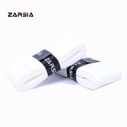 60 pcslot ZARSIA White color thin tennis grip soft feeling sticky overgrip badminton racket 240223