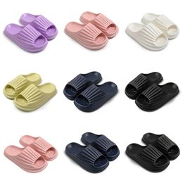 Designer Product Summer for Slippers New Women White Black Green Pink Blue Soft Comfortable Slipper Sandals Fashion-028 Womens Flat Slides Outdoor 67 Comtable s