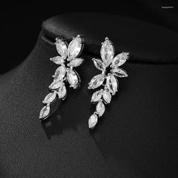 Stud Earrings Exquisite Luxury Petal Elegant And Generous For Women Fashionable Versatile Wheat Head